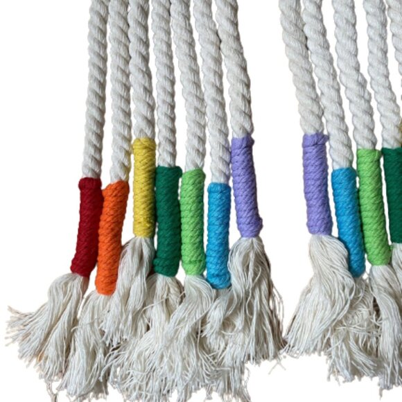 2/$30 Macrame Rainbow wall hanging decoration - Picture 4 of 8